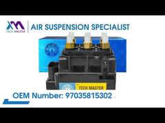 บล็อกวาล์วช่วงล่างอากาศ Tech Master TMAIRSUS สำหรับ Audi Q7, Touareg, Cayenne Panamera XC90 Hyundai