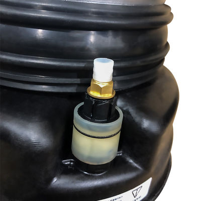 ก๊าซเต็ม สีดํา Airmatic Bellow สําหรับ A6 Avant TS16949 สปริงระยับอากาศที่ได้รับการรับรอง 4K0616039 4K0616040