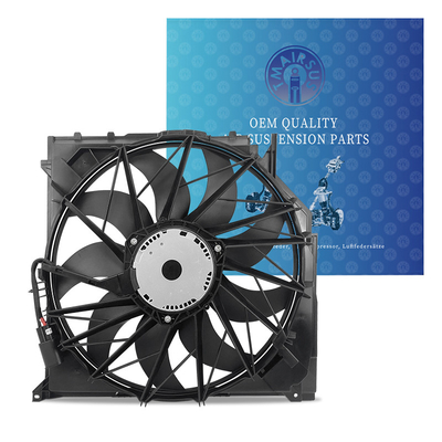แฟนเย็นรถยนต์พลาสติกที่ประสิทธิภาพดี พร้อมตัวเลือก OEM สําหรับ BMW E83 ISO TS15949 การรับรอง