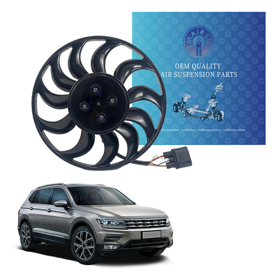 พัดลมปรับความเย็นเรเดียเตอร์จากพลาสติกสําหรับ Audi TT RS Quattro 2018-2022 พร้อมไฟฟ้า 12V