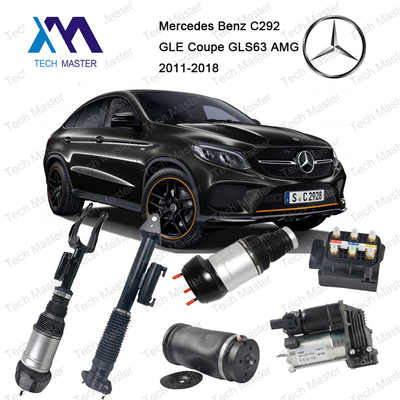 บัฟเฟอร์ยางโช๊คอัพช่วงล่าง Air Matic Air Damper สำหรับ Mercedes C292 2923201300 2923201400