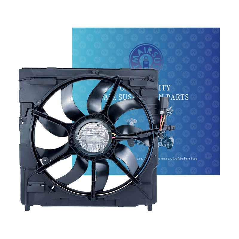 E70 E71 F15 F16 แฟนเย็นรถ 850W สําหรับแรเดียเตอร์เย็น OEM 17427647753 17427795757 17428508177