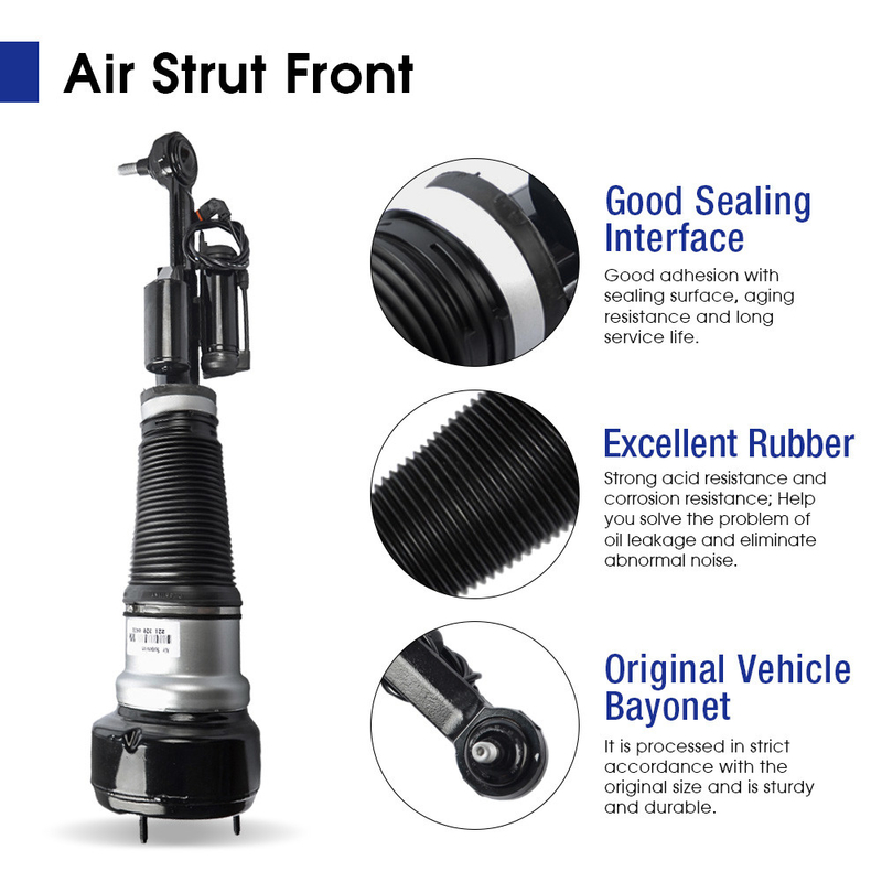 เครื่องดับลมสําหรับเมอร์ซีเดส เบนซ์ W221 4Matic Shock Strut Assembly Absorber 2213200238