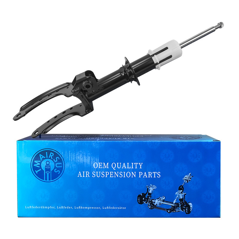 เครื่องกระแทกอากาศ Audi Q7 VW Porsche 2002-2010 เครื่องกระแทกสตรอิงสปริงหน้าซ้าย ไม่มีโฆษณา 7L6513028B 7L6513029B