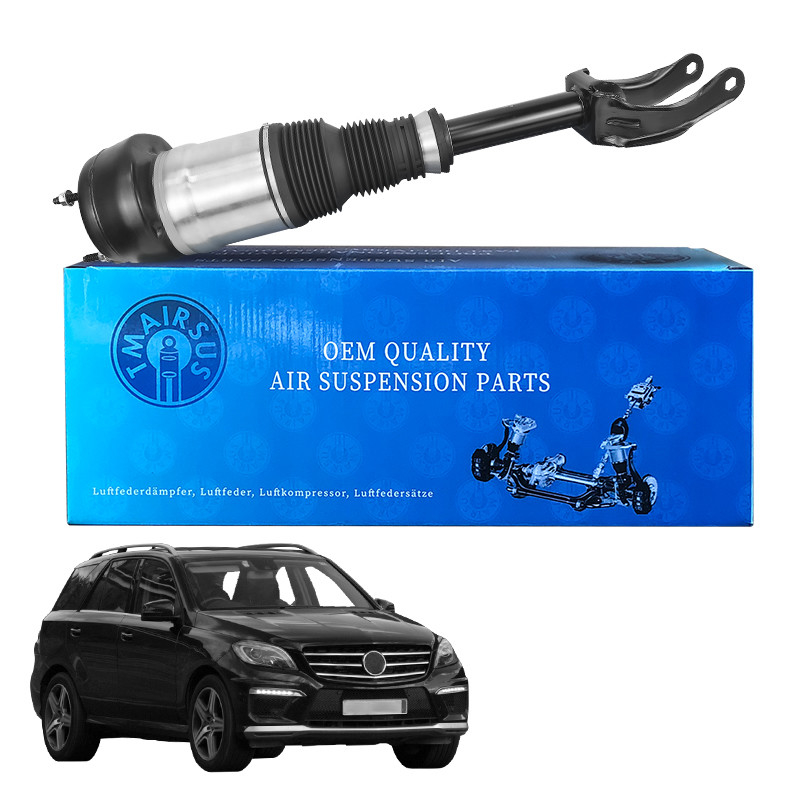 1663204966 ซ้ายด้านหน้า การแขวนอากาศช็อค สําหรับ Mercedes-Benz W166 2011-2015 ML / GL โดยไม่มี ADS ผลิตจากยางอลูมิเนียมเหล็ก