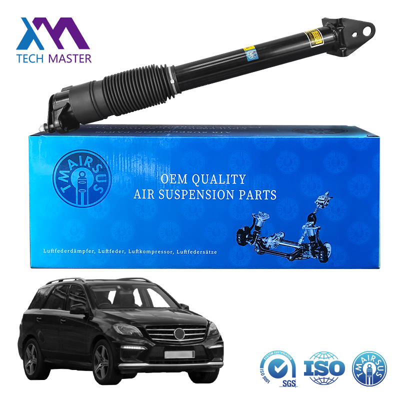 โช้คอัพถุงลม 1663200030 1663202030 สำหรับ Mercedes-Benz W166 วัสดุเหล็กและยาง ผ่านการทดสอบ 100%