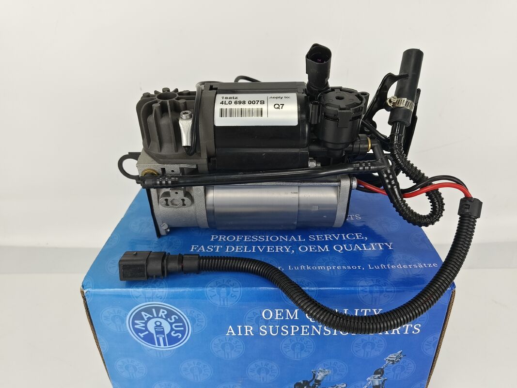 OE 4L0698007B 4L0698007A คอมเพรสเซอร์ลมทดแทนและทนทานสำหรับ Audi Q7 ปี 2002-2016