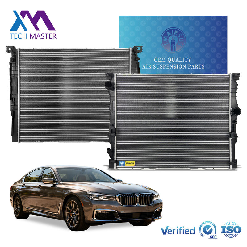 17118743664 AC 100% ความต้องการการออกแบบเดิม RADIATOR สําหรับ BMW 5 G30 G31 BMW 6 G32 BMW 7 G11