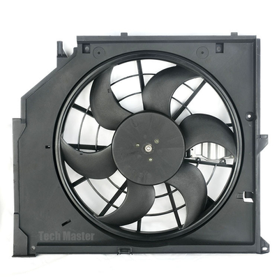 ชุดพัดลมระบายความร้อนหม้อน้ำสำหรับ BMW 3 Series E46 400W มอเตอร์พัดลมระบายความร้อน 17117525508 17117561757
