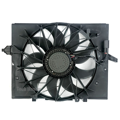 17427543822 17427514181 พัดลมระบายความร้อนสำหรับรถยนต์ BMW 5 Series E60 600W คอนเดนเซอร์หม้อน้ำพัดลมระบายความร้อน