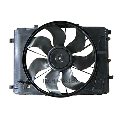 400W พร้อมโมดูลควบคุมหม้อน้ำรถยนต์พัดลมระบายความร้อนสำหรับ Mercedes Benz W204 A2045000393 ชุดพัดลมระบายความร้อนของเครื่องยนต์