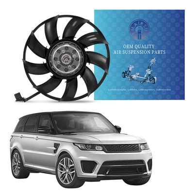 ระดับ LR025965 แฟนไฟฟ้า แฟนเย็นแรเดียเตอร์ แฟนเย็นสําหรับ Land Rover L320 LR3 LR4 ISO TS15949 รับรอง