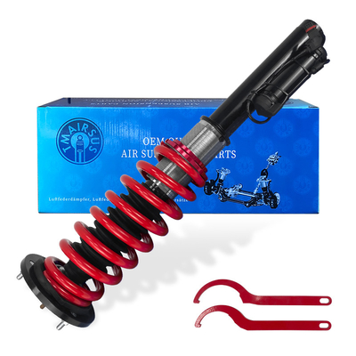 ตําแหน่งด้านหน้าบนรถยนต์ Mercedes W220 S-Class Air To Coil Spring Conversion Kit เครื่องดึงกระแทก