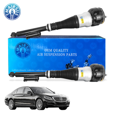 เครื่องกระแทกอากาศคุณภาพสูง สําหรับ Mercedes-Benz Mercedes-Benz W222 V222 X222 C217 W217 เครื่องกระแทกหลังประเภท S 2223208713 2223200213 2223206313